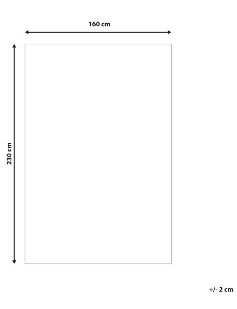 imagem de Tapete cinzento claro 160 x 230 cm CIDE1