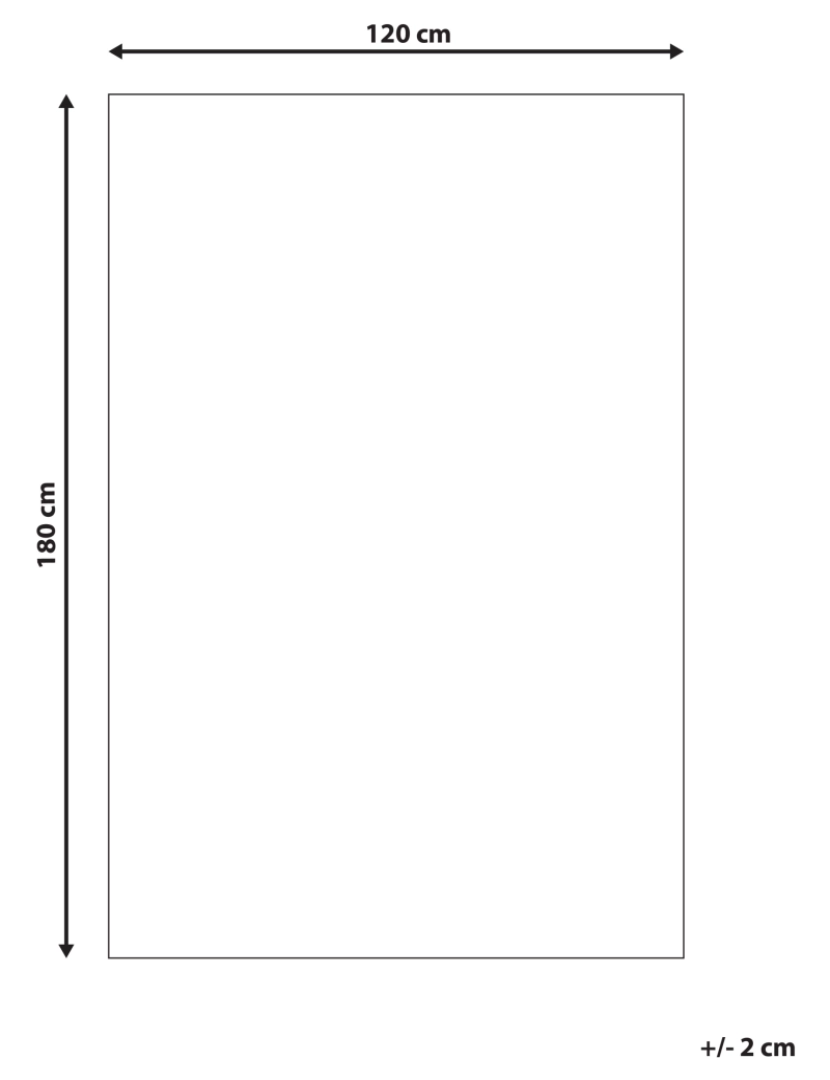 imagem de Tapete de exterior cinzento 120 x 180 cm SURAT1