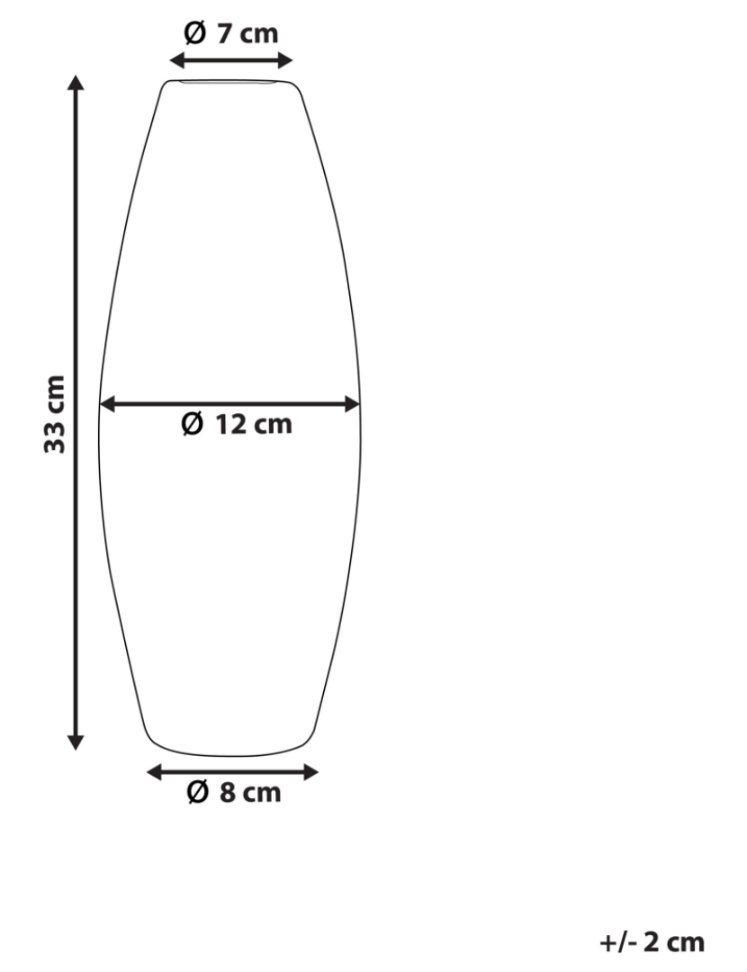 imagem de Grés Jarro decorativo 33 cm Prateado ARPAD1