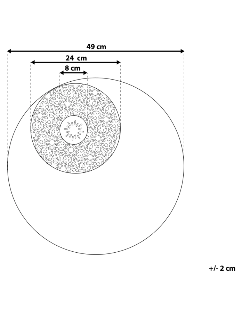 imagem de Decoração de parede multicolor RUBIDIUM1