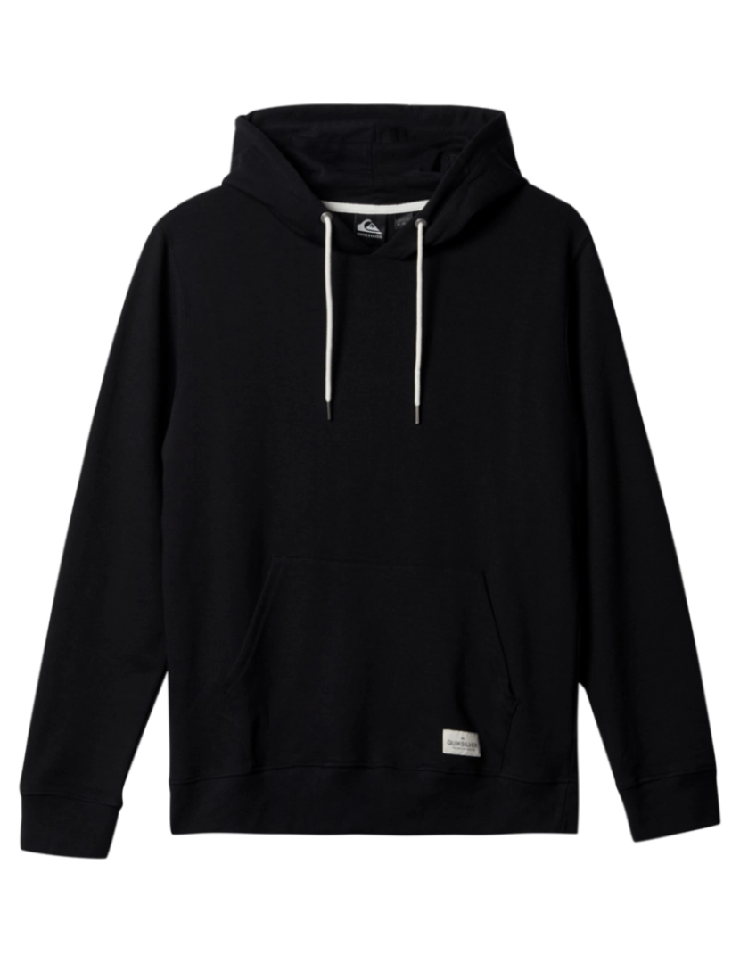 Quiksilver - Hoodie Homem Essentials  Terry Preto