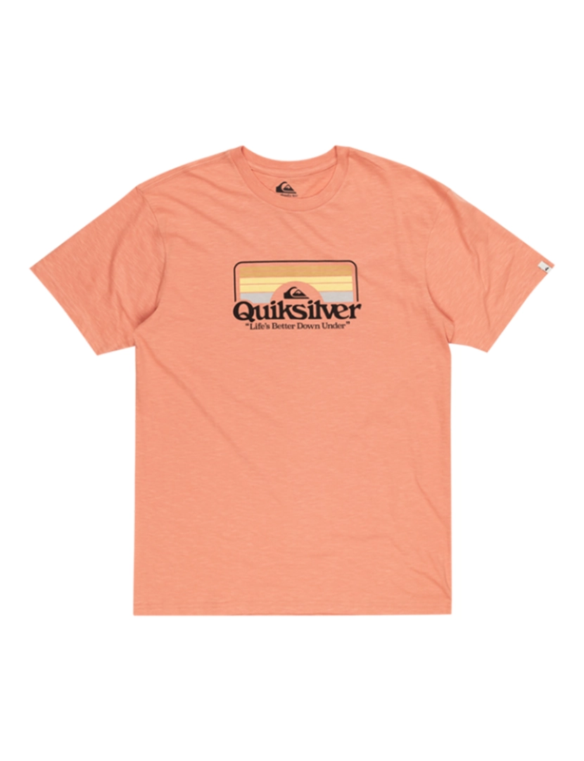 Quiksilver - T-Shirt de Homem Rosa