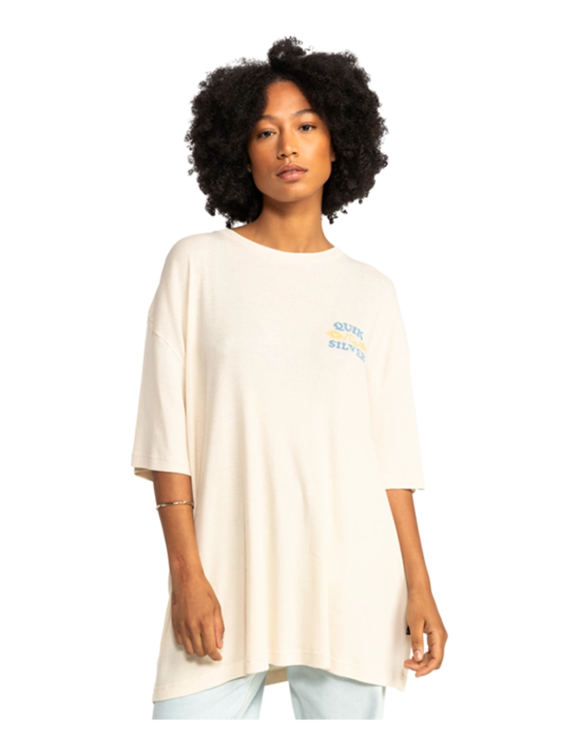 Quiksilver - T-Shirt de Mulher Branco