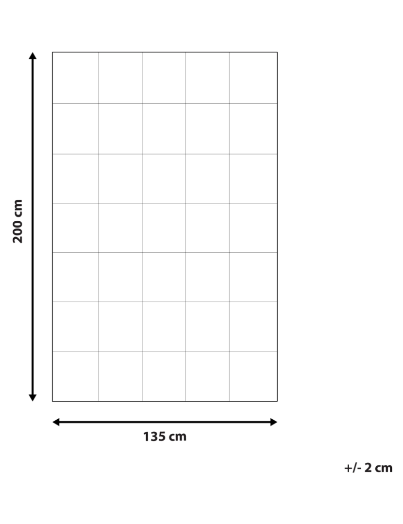 Beliani - Edredão duplo em algodão japara branco 135 x 200 cm TAUFSTEIN