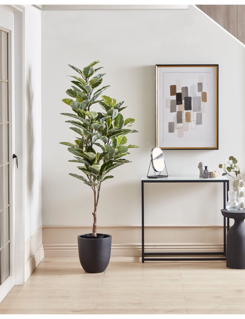 imagem de Planta artificial em vaso 160 cm FICUS ELASTICA2