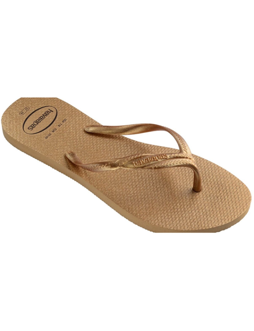 Havaianas - Chinelos de Senhora Dourado