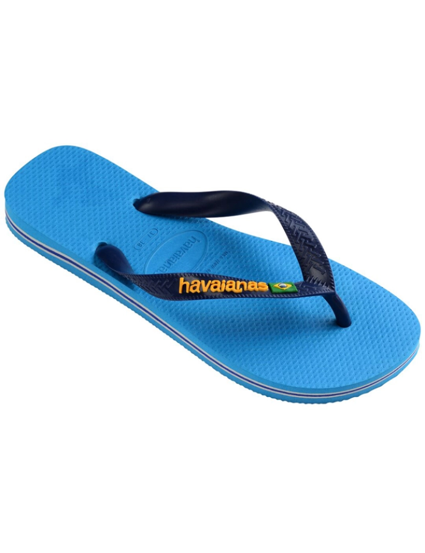 Havaianas - Chinelos de Homem Preto e Branco