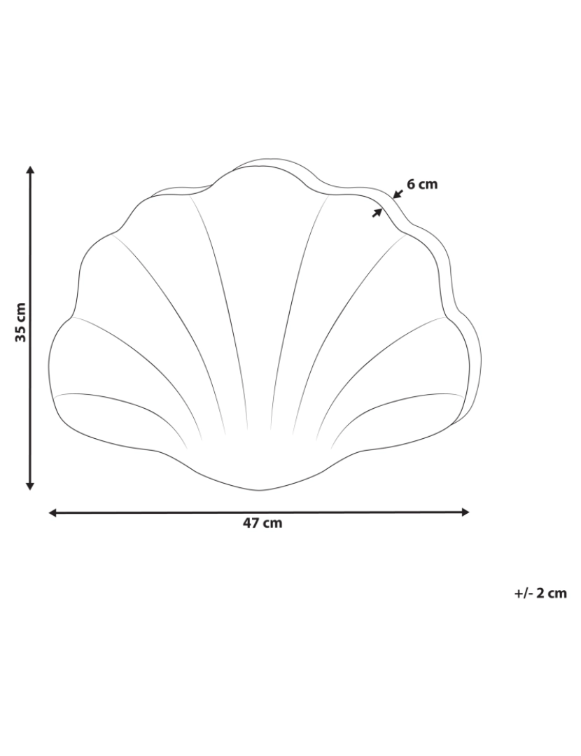 imagem de Almofada decorativa Veludo Cor de areia CONSOLIDA1