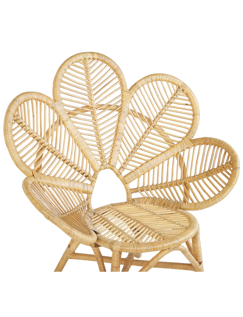 imagem de Cadeira de jardim Rattan Creme FLORENTINE7