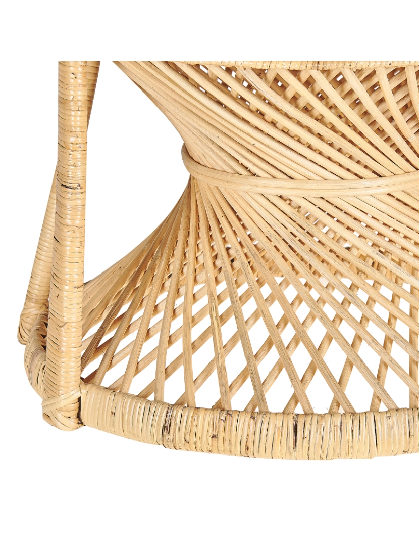 imagem de Cadeira de jardim Rattan Creme EMMANUELLE8