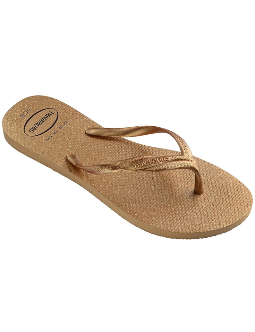 Havaianas - Chinelos de Senhora Dourado