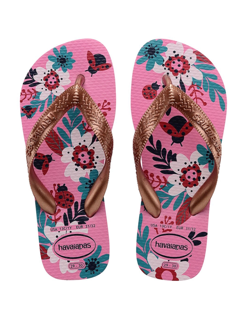 Havaianas - Chinelos de Criança Rosa