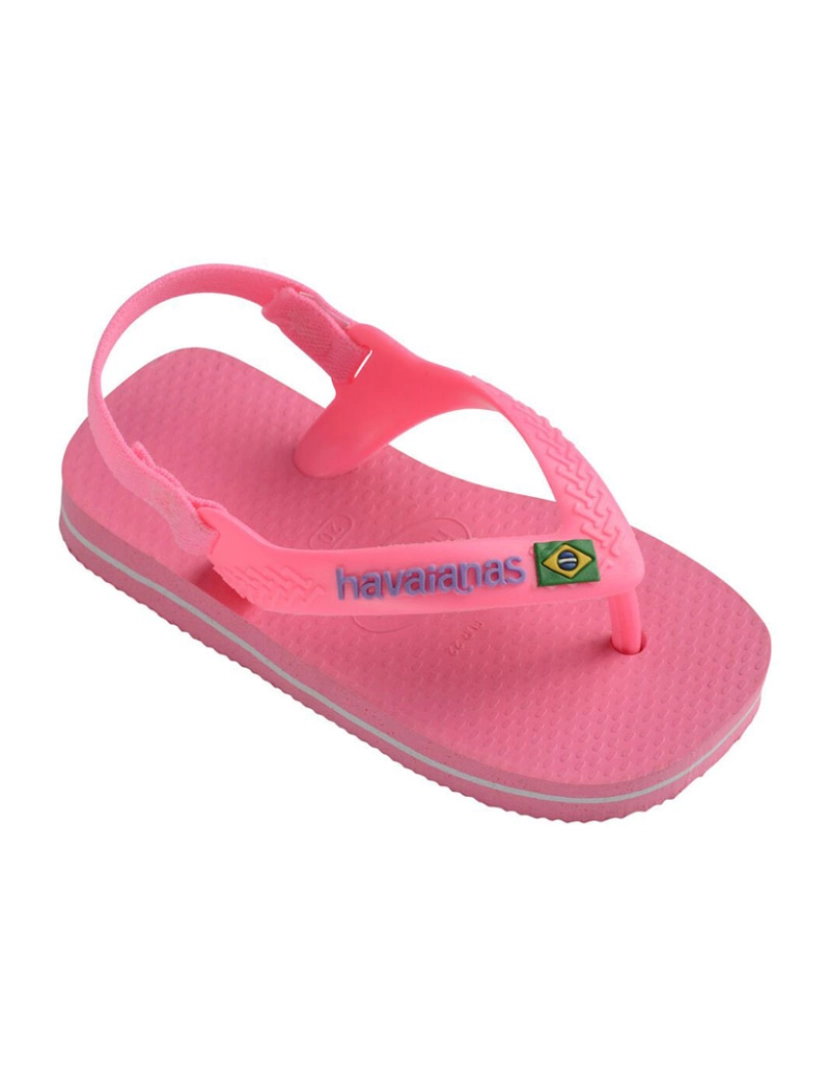 Havaianas - Havaianas Baby Brasil Logo Ii Crystal Rosa 