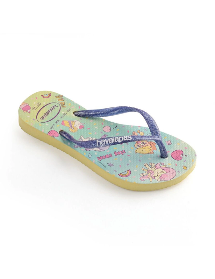 Havaianas - Havaianas Kids Slim My Little Pony Amarelo Limão 