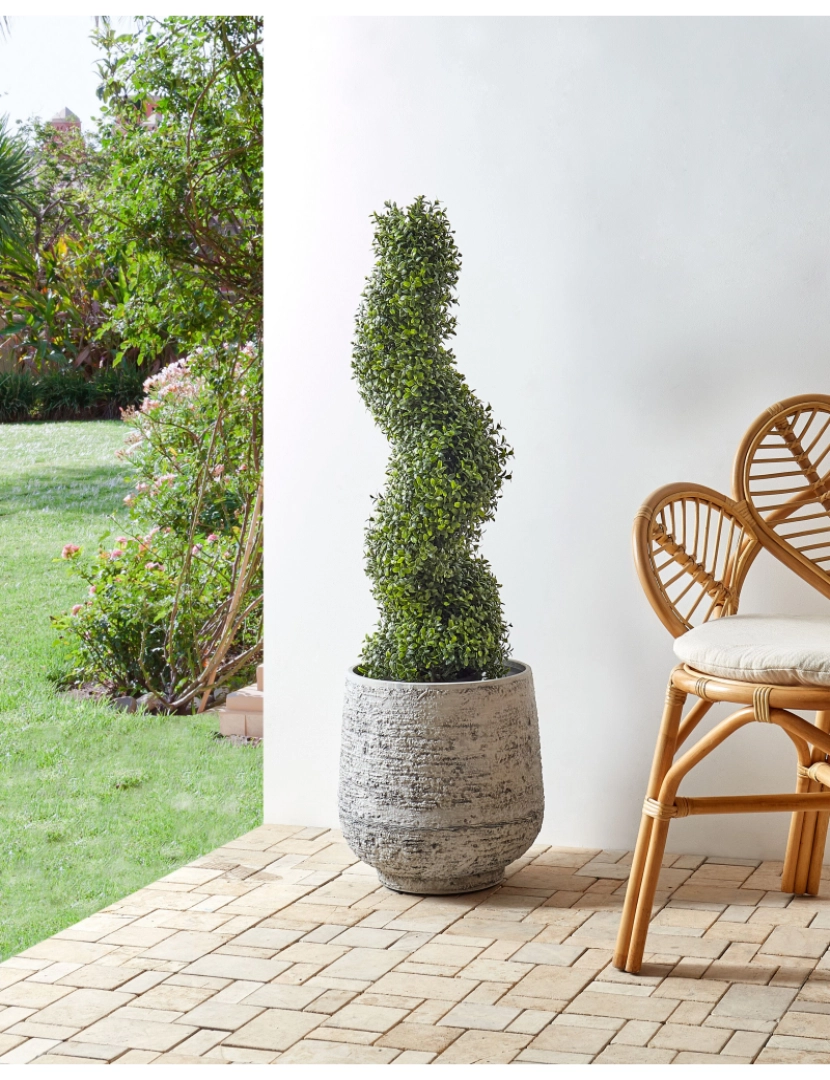 imagem de Planta artificial em vaso 98 cm BUXUS SPIRAL TREE2