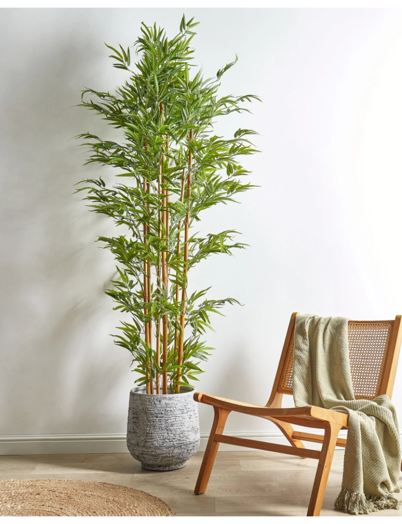 imagem de Planta artificial em vaso 220 cm BAMBOO2