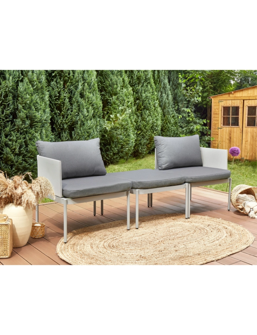 imagem de Conjunto lounge Universal Alumínio Cinzento claro TERRACINA2