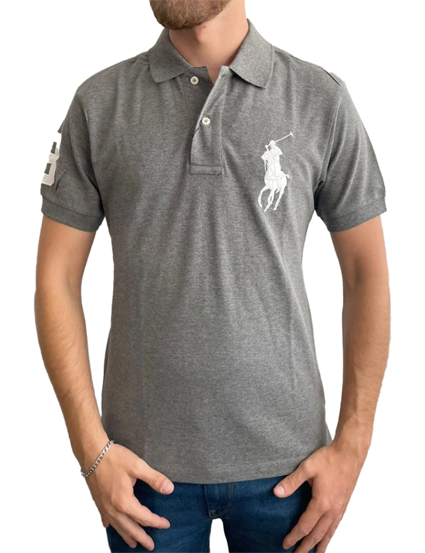 Ralph Lauren - Polo de Homem Cinza