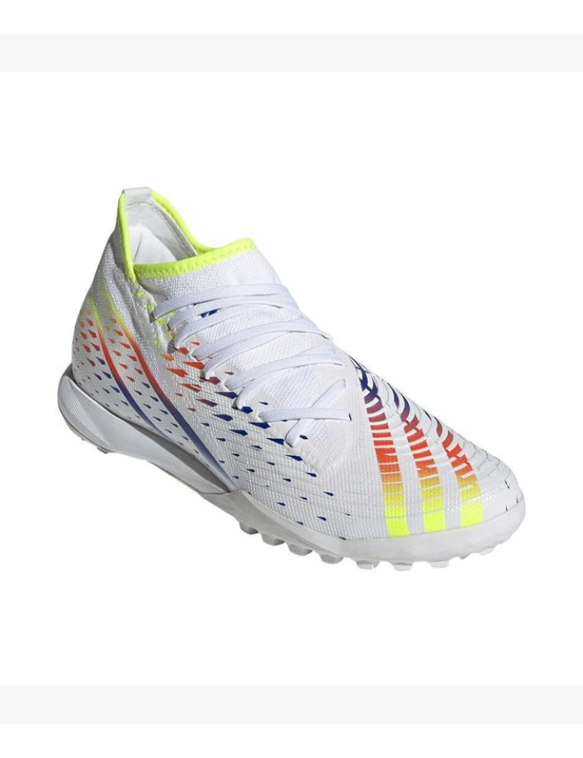 Adidas - Ténis Unissexo Predator Edge.3 Tf Branco E Amarelo