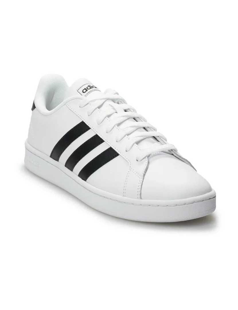 Adidas - Ténis de Homem Grand Court Branco E Preto