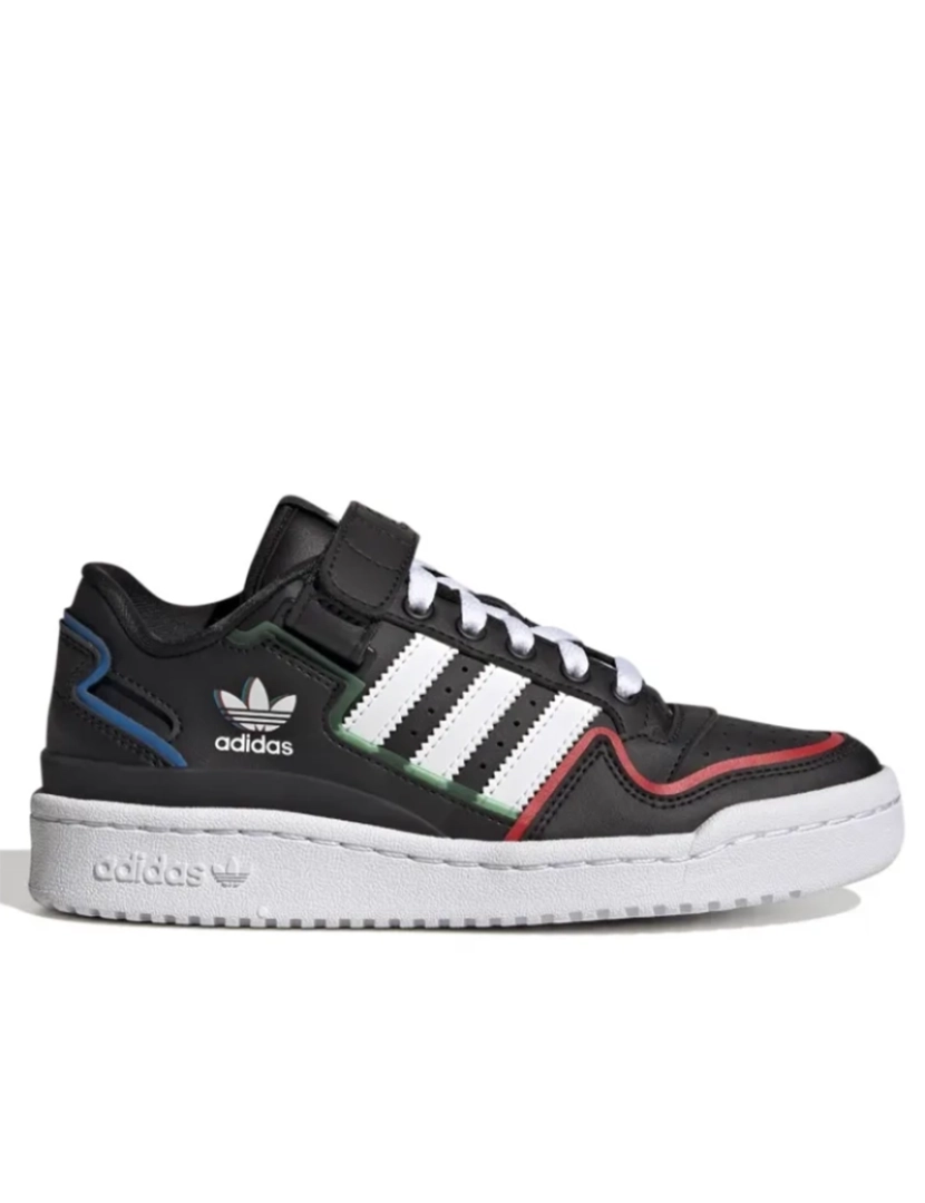 Adidas - Ténis de Criança Forum Low J Preto