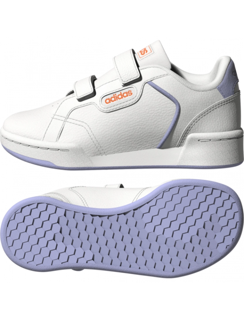 Adidas - Ténis de Criança Roguera C Branco