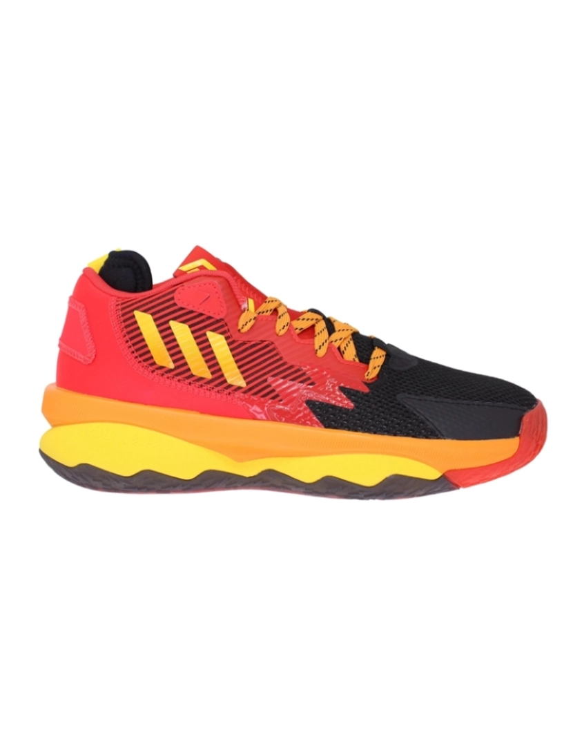 Adidas - Ténis de Criança Dame 8 J Mr. Incredible Vermelho E Amarelo