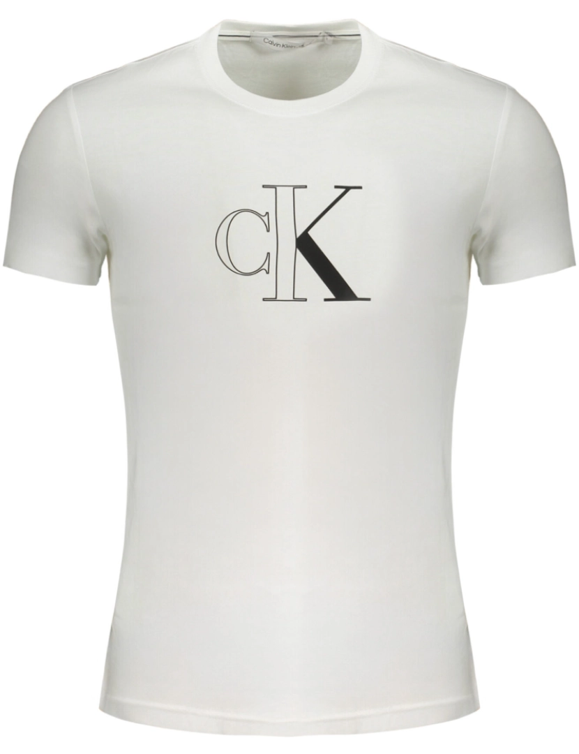 Calvin Klein - T-Shirt Homem Branco