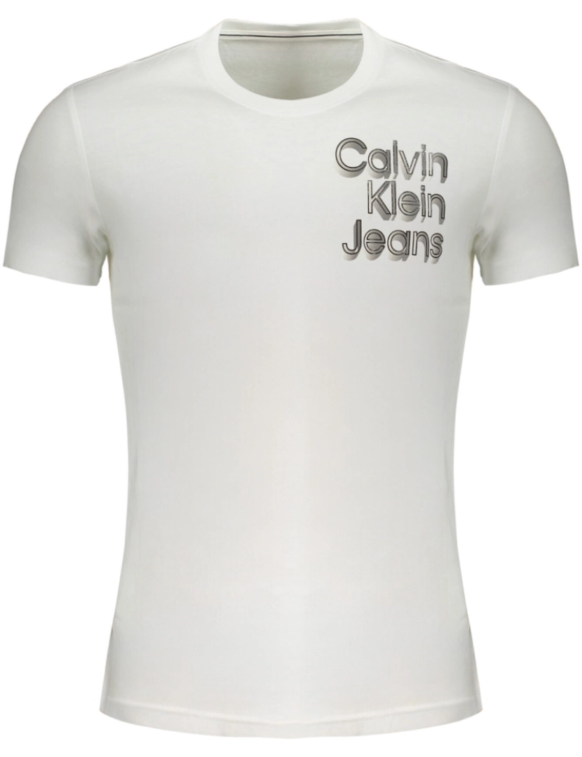 Calvin Klein - T-Shirt Homem Branco