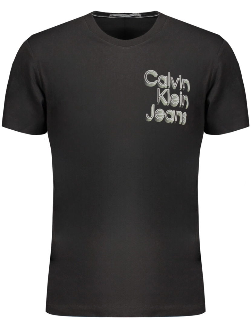 Calvin Klein - T-Shirt Homem Preto