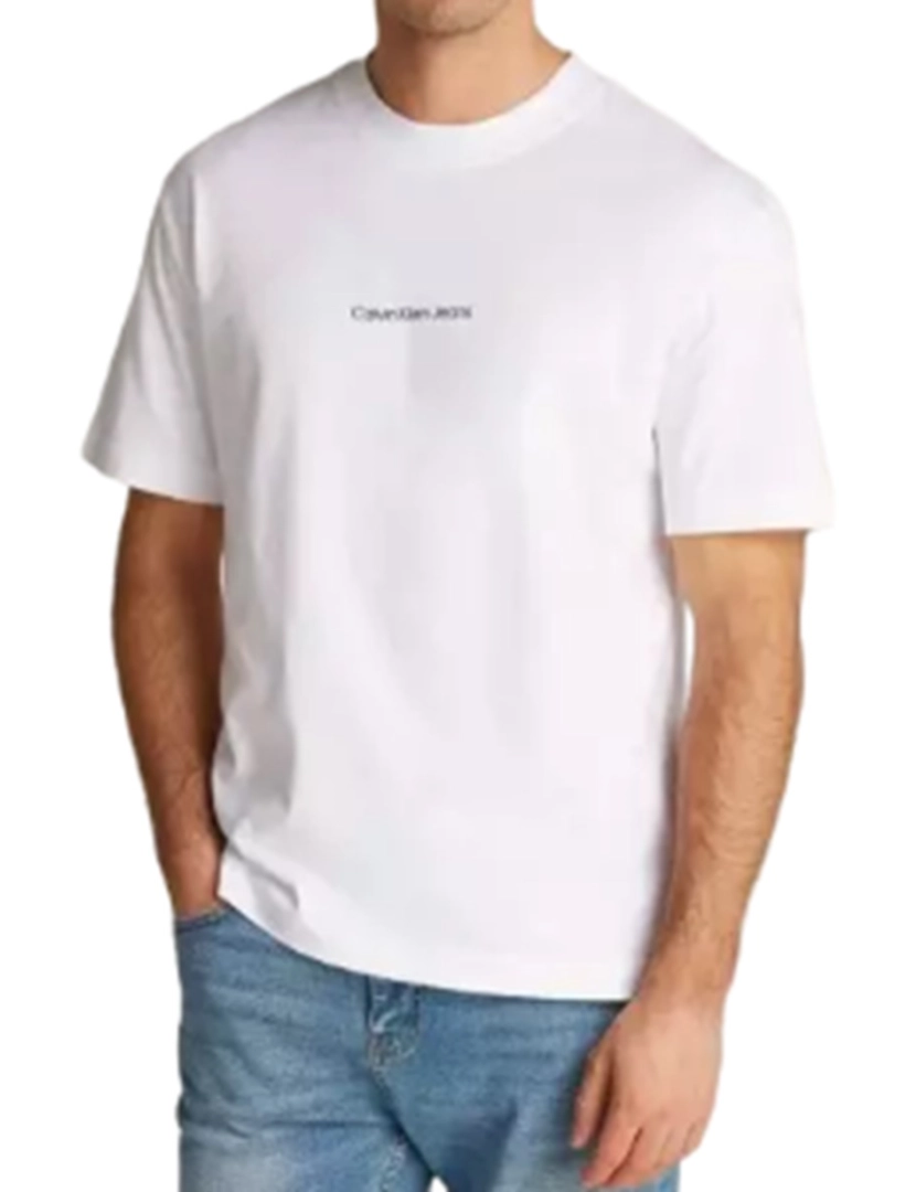 Calvin Klein - T-Shirt Homem Branco