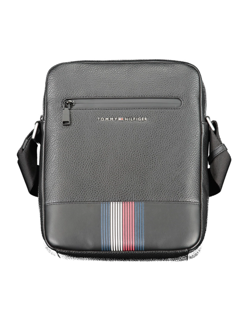 Tommy Hilfiger - Bolsa De Ombro Preta Para Homem 