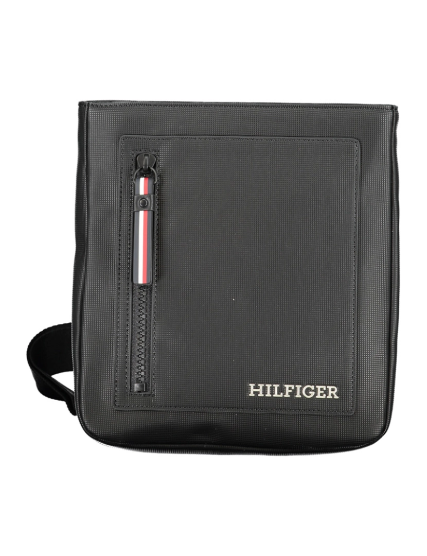 Tommy Hilfiger - Bolsa De Ombro Preta Para Homem 