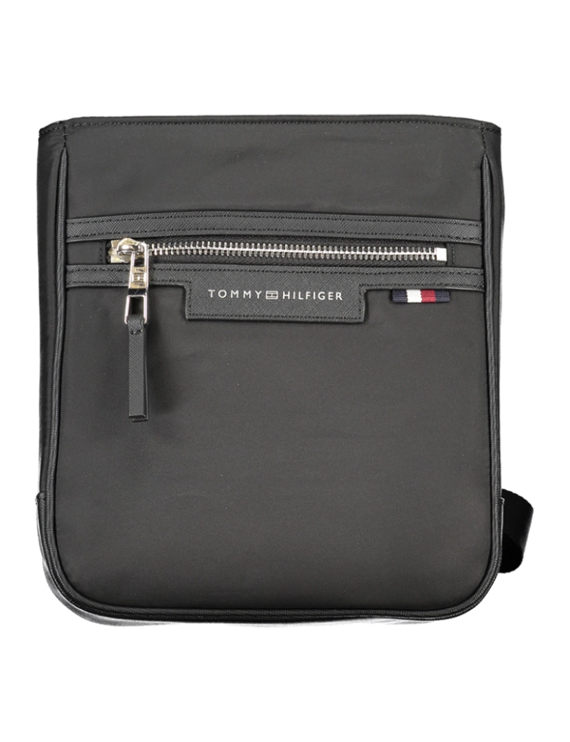 Tommy Hilfiger - Bolsa De Ombro Preta Para Homem 