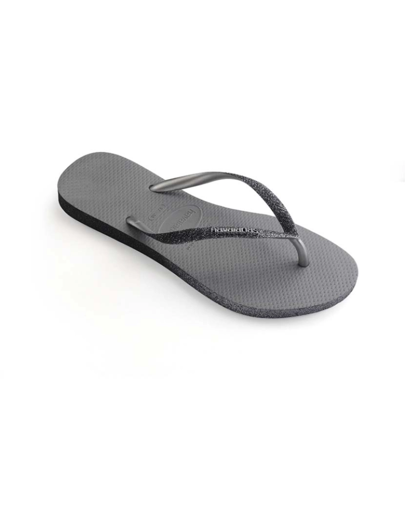 Havaianas - Havaianas Senhora  Slim Sparkle Ii Cinza