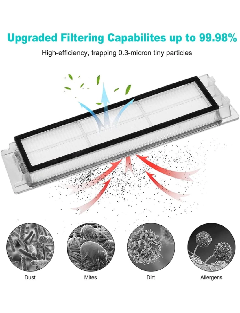 imagem de Acessórios Roborock S6/S60/S65/S5 Max/T6 / 20 peças4