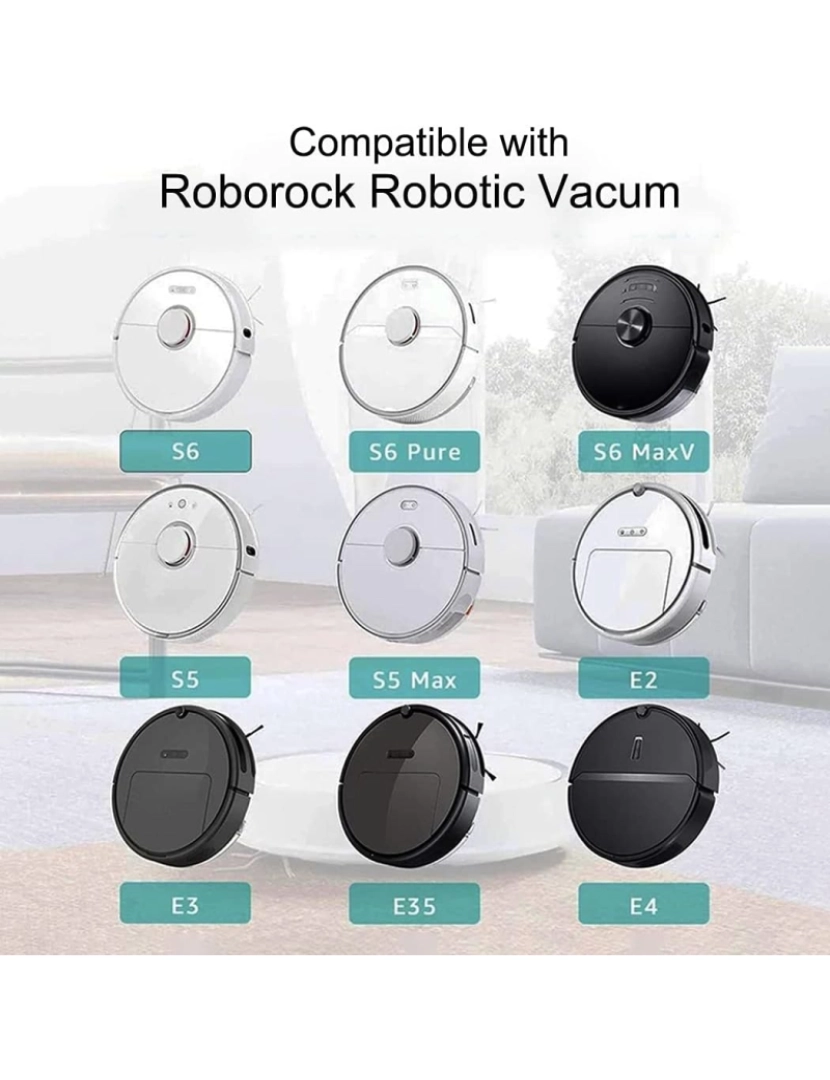 imagem de Acessórios Roborock S6/S60/S65/S5 Max/T6 / 20 peças7