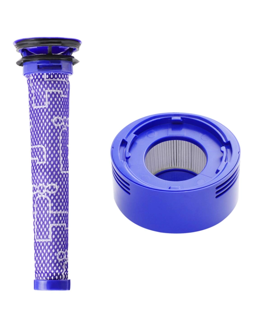 Inf - Pré-filtro e pós-filtro para aspirador Dyson V8 2 peças