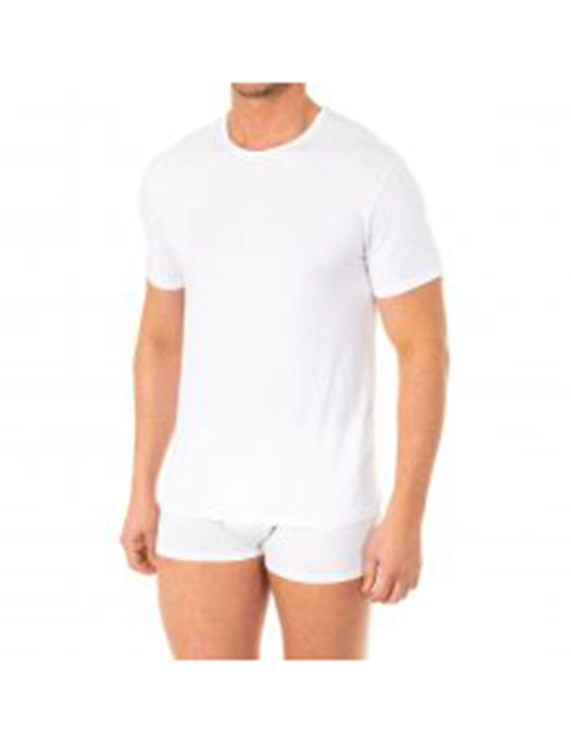 Abanderado - T-Shirt Interior de Homem Branco