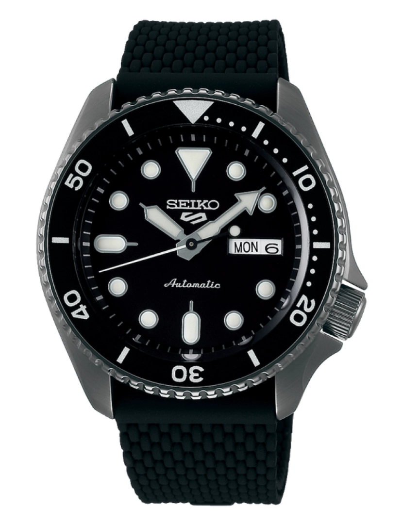 Seiko - Relógio de Homem Preto