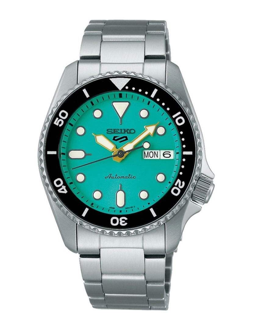 Seiko - Relógio de Homem Prateado e Azul