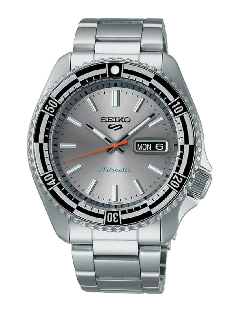 Seiko - Relógio de Homem Prateado