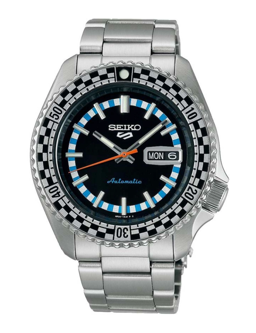 Seiko - Relógio de Homem Prateado