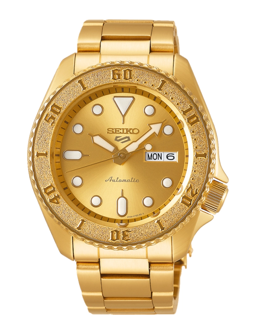 Seiko - Relógio de Homem Dourado