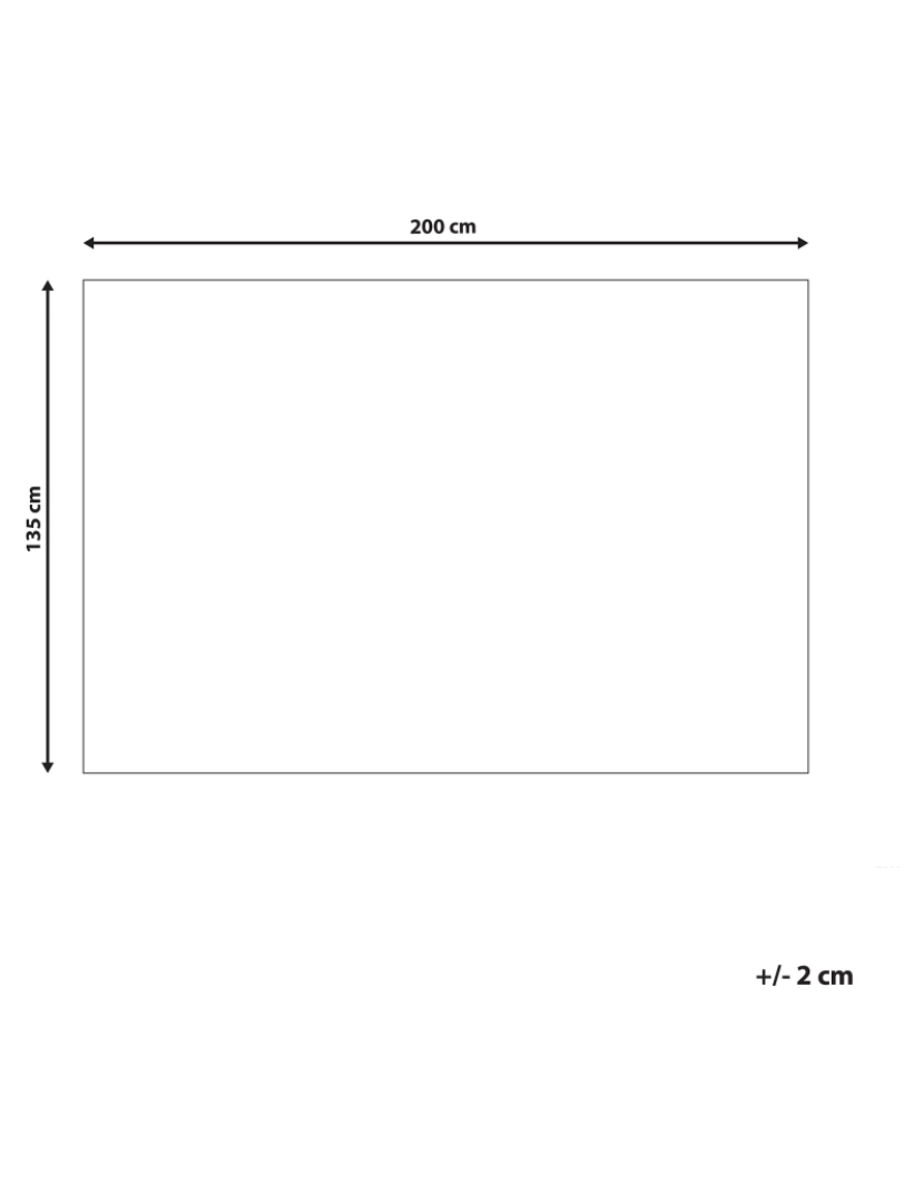 imagem de Capa de cobertor pesado em tecido azul marinho 135 x 200 cm RHEA1