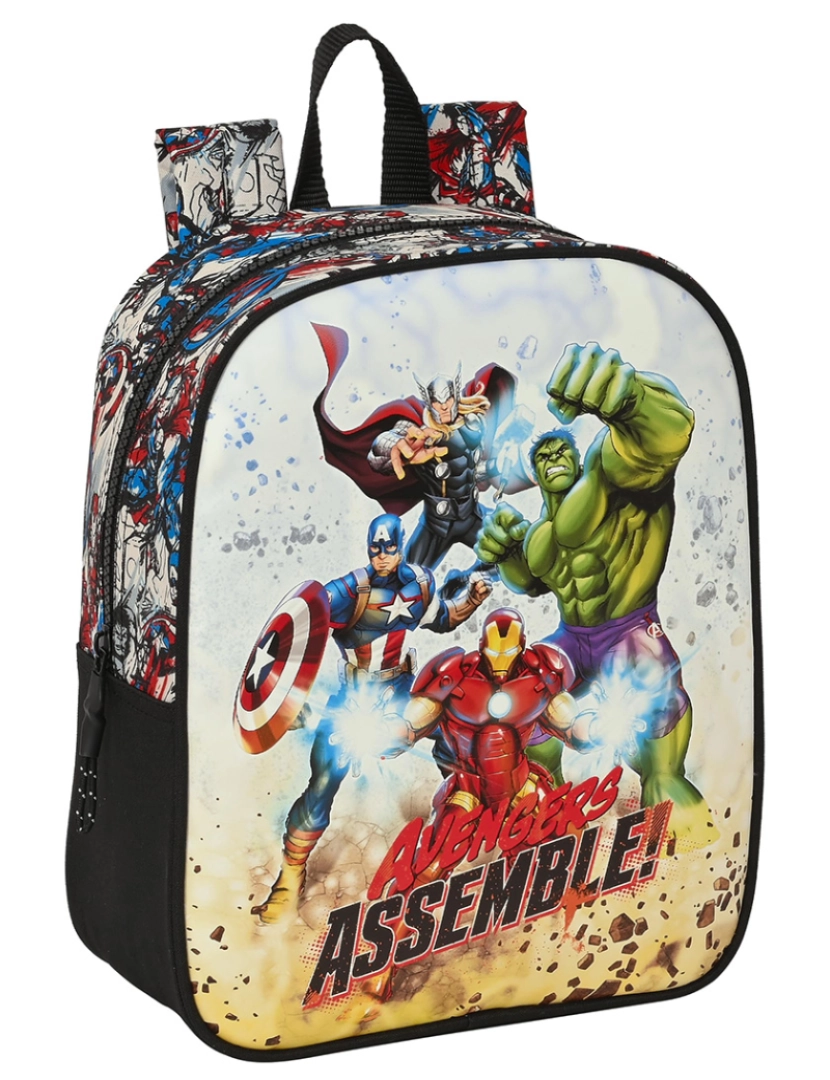 Avengers - Bolsa infantil The Avengers Forever Multicor 22 x 27 x 10 cm