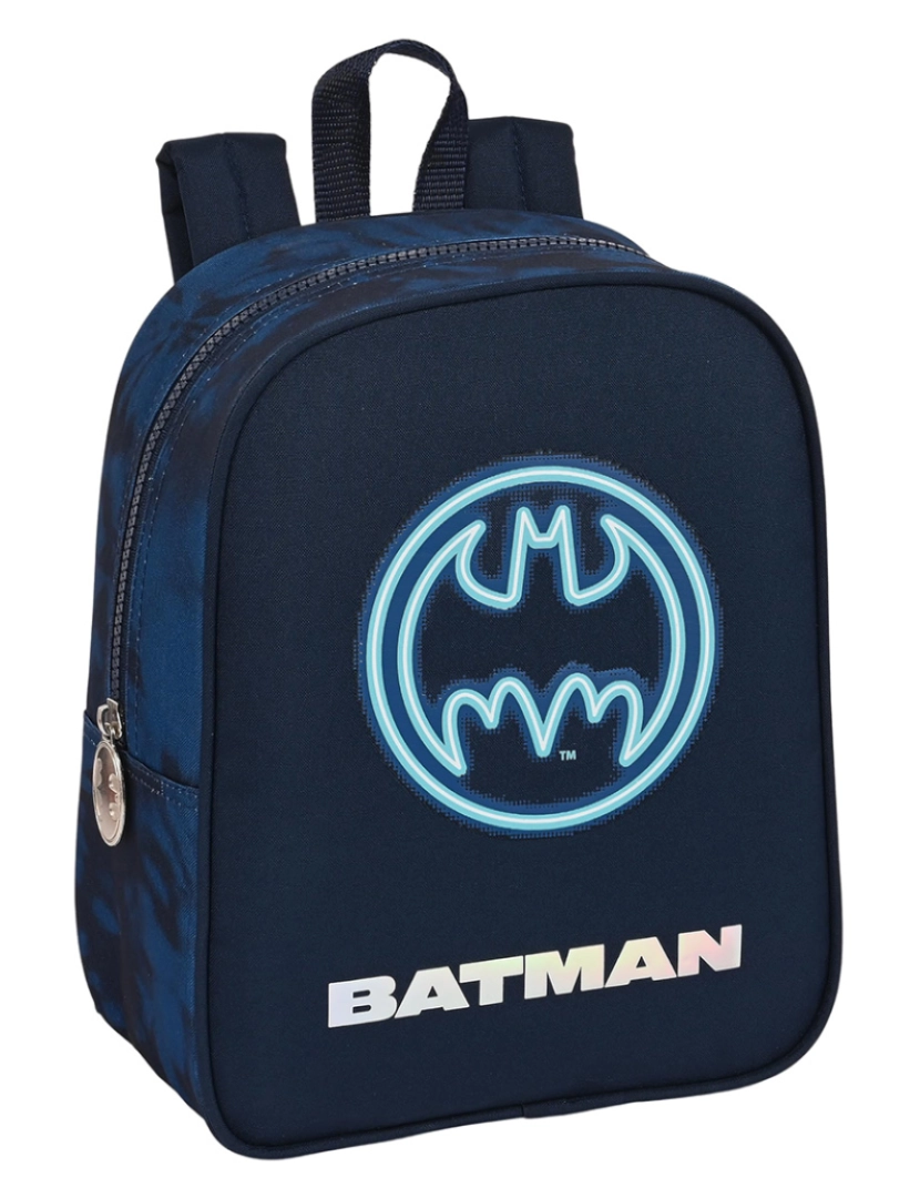 Batman - Bolsa infantil Batman Legendary Azul Marinho 22 x 27 x 10 cm