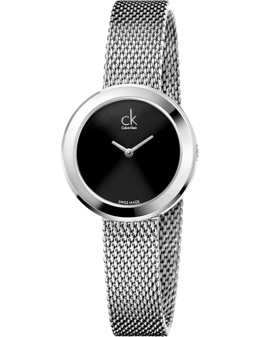 Calvin Klein - Relógio de Senhora K3N23121 Prateado e Preto