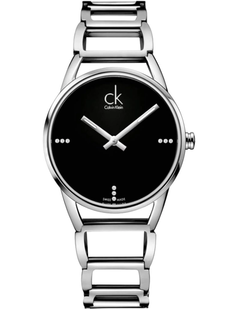 Calvin Klein - Relógio de Senhora K3G2312S Prateado e Preto