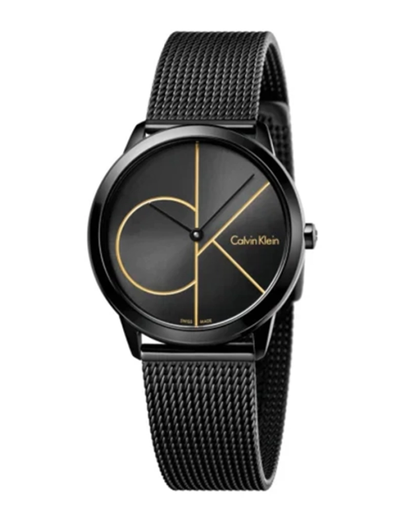 Calvin Klein - Relógio de Senhora K3M224X1 Preto e Amarelo